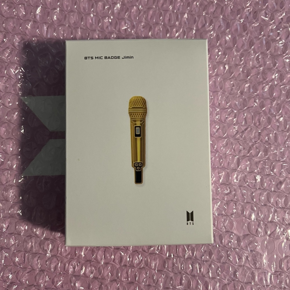 Bts jimin mic badge NO PCS